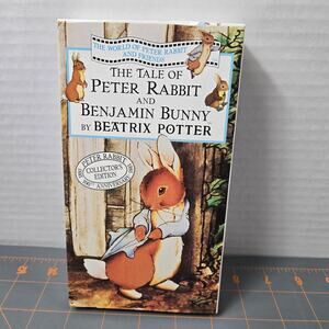 VHS Collector's Edition Tale of Peter Rabbit and Benjamin Bunny Beatrix Potter